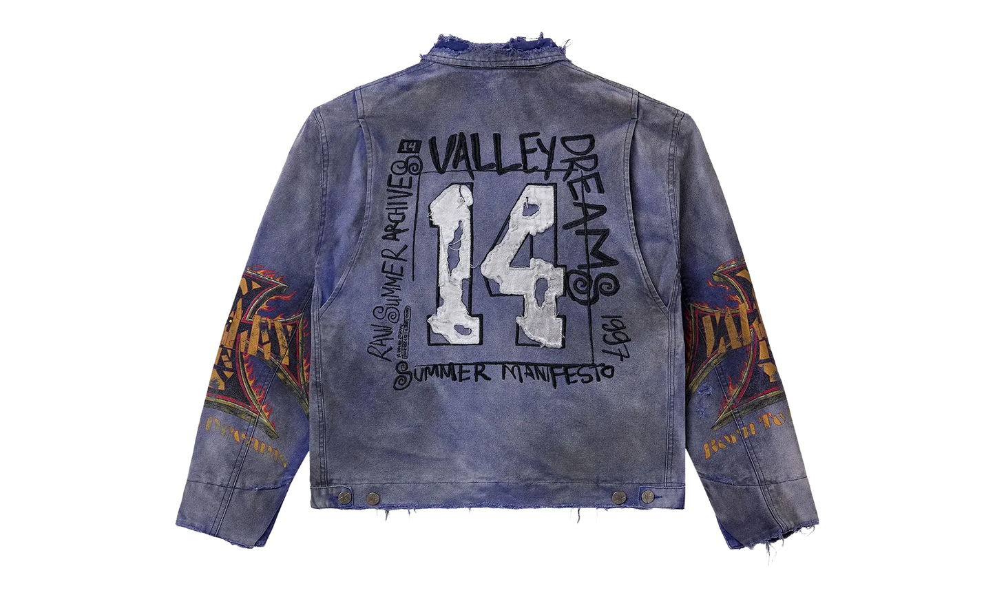 Destruction Work Jacket "Mechanic / Purple" VALE 11 008 VFDWJIM BL