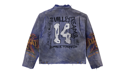 Destruction Work Jacket "Mechanic / Purple" VALE 11 008 VFDWJIM BL