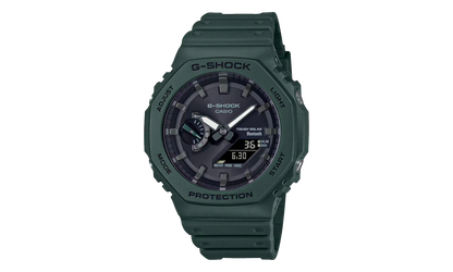 A/D Solar tooth Resin Watch Watch "Green" GAB2100 3A