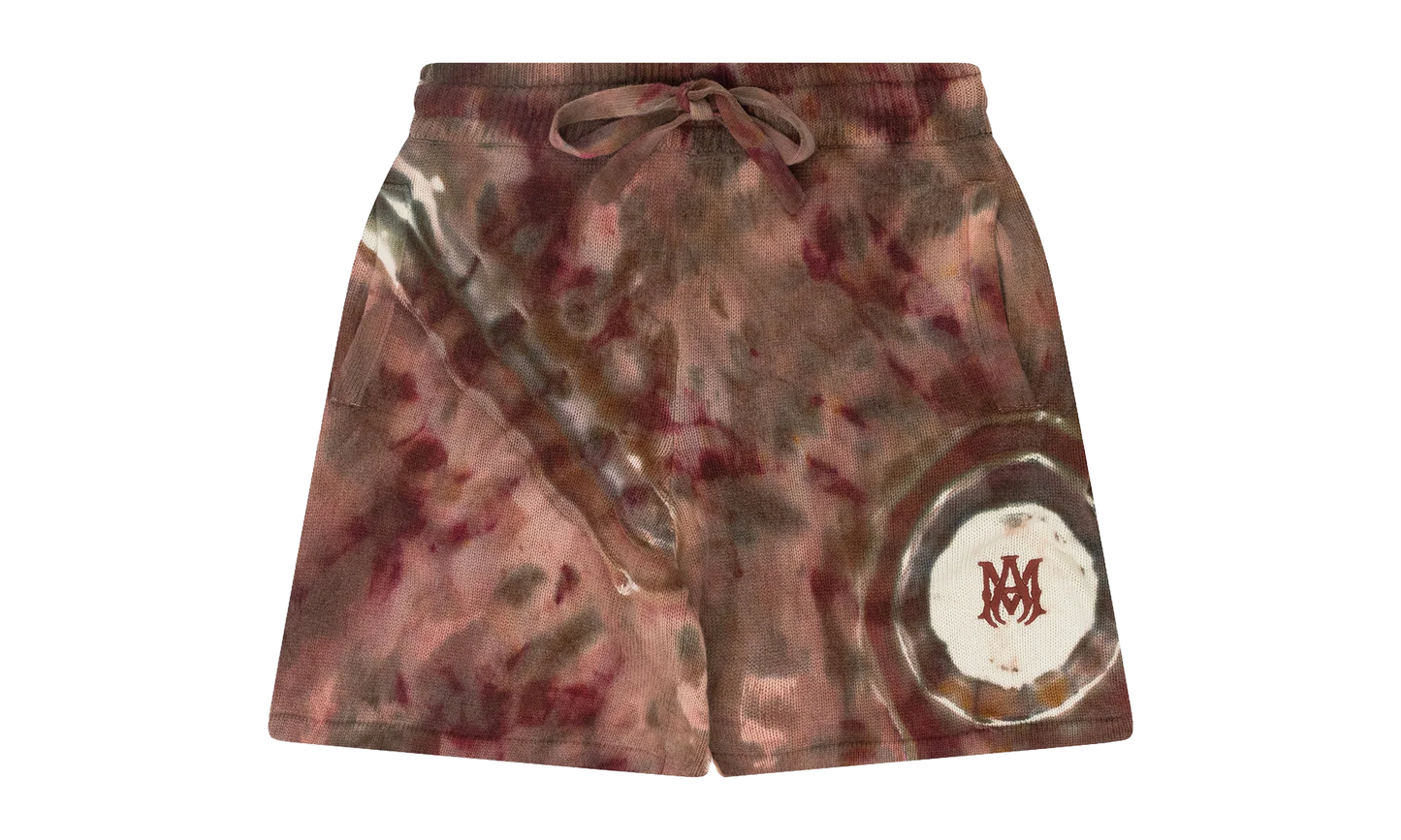 MA Tie Dye Cashmere Shorts "Clay" SS22MKB001_Clay