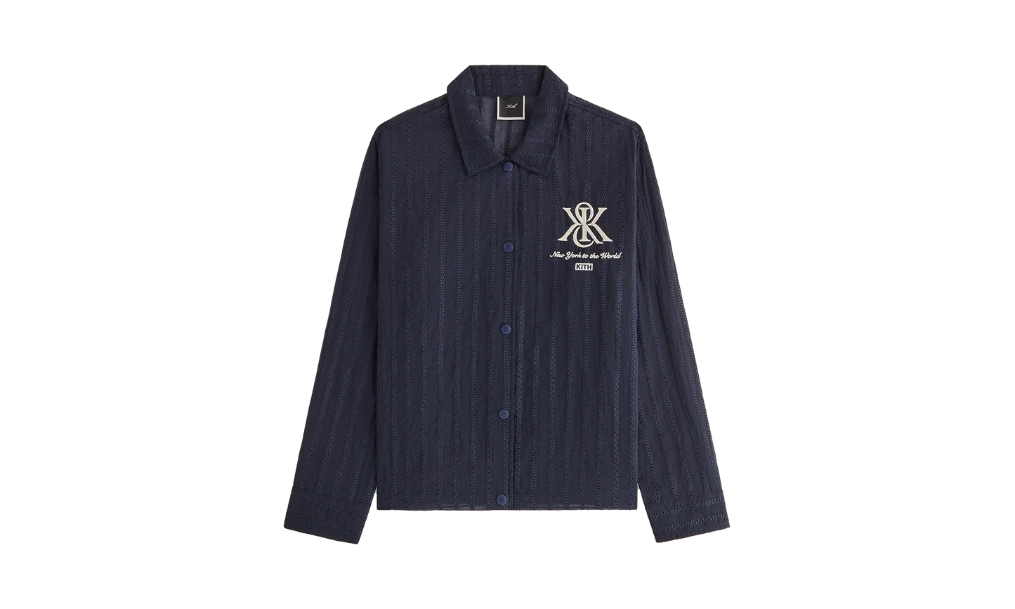 Kieran Crest Coaches Jacket WMNS "Navy" khw010201 413