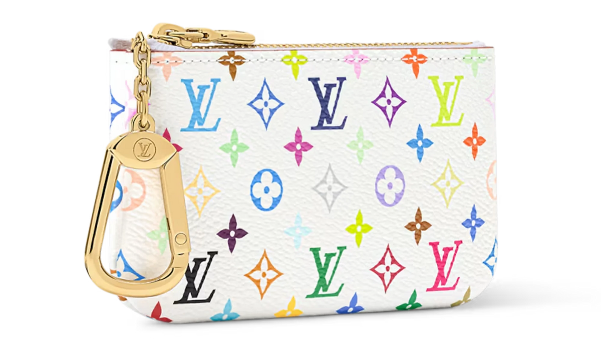 Key Pouch "Takashi Murakami - Multicolor White" M28388