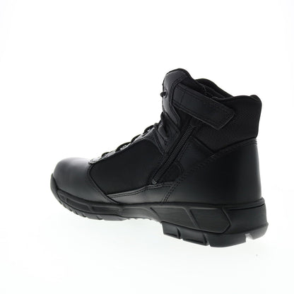 Bates Tactical Sport 2 Mid Side Zip E03161 Mens Black Leather Tactical Boots