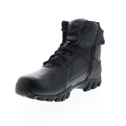 Bates Shock 6" Side Zip E07006 Mens Black Wide Leather Tactical Boots