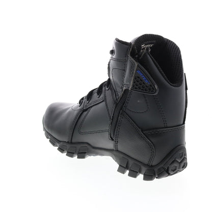 Bates Shock 6" Side Zip E07006 Mens Black Wide Leather Tactical Boots