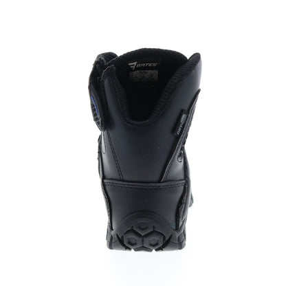 Bates Shock 6" Side Zip E07006 Mens Black Wide Leather Tactical Boots