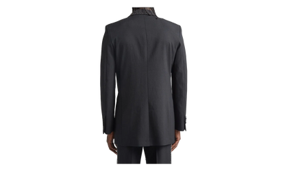 Beaded Tuxedo Jacket "Black" MJR003 001