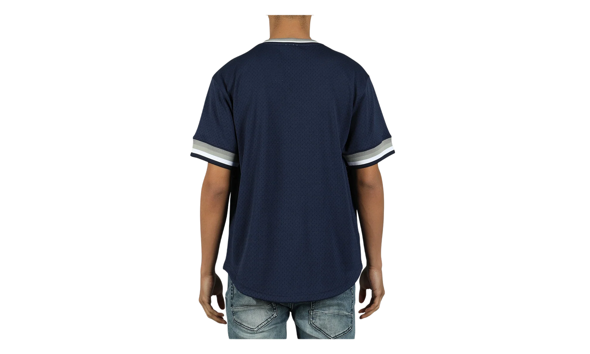 MLB Mesh V-Neck Tee "New York Yankees - Navy" MSPOAJ18001 NYYNAVY1