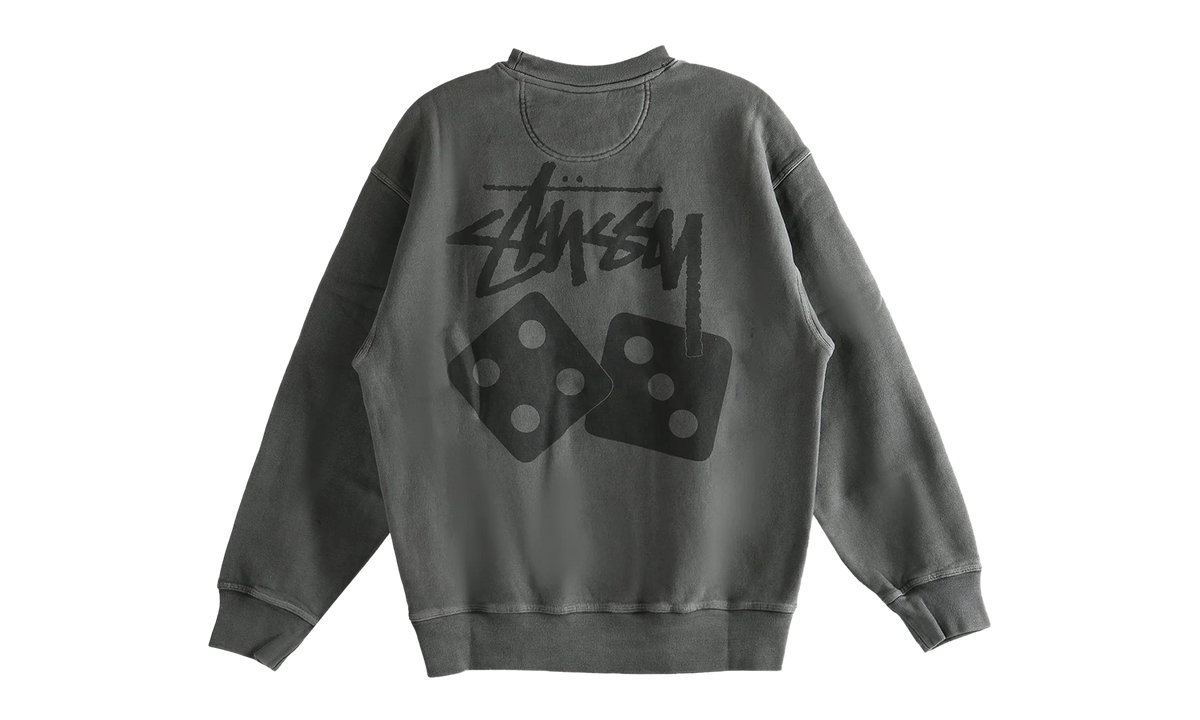Dice Pig Dyed Crew Sweatshirt "BLACK" 1915077 BLAC
