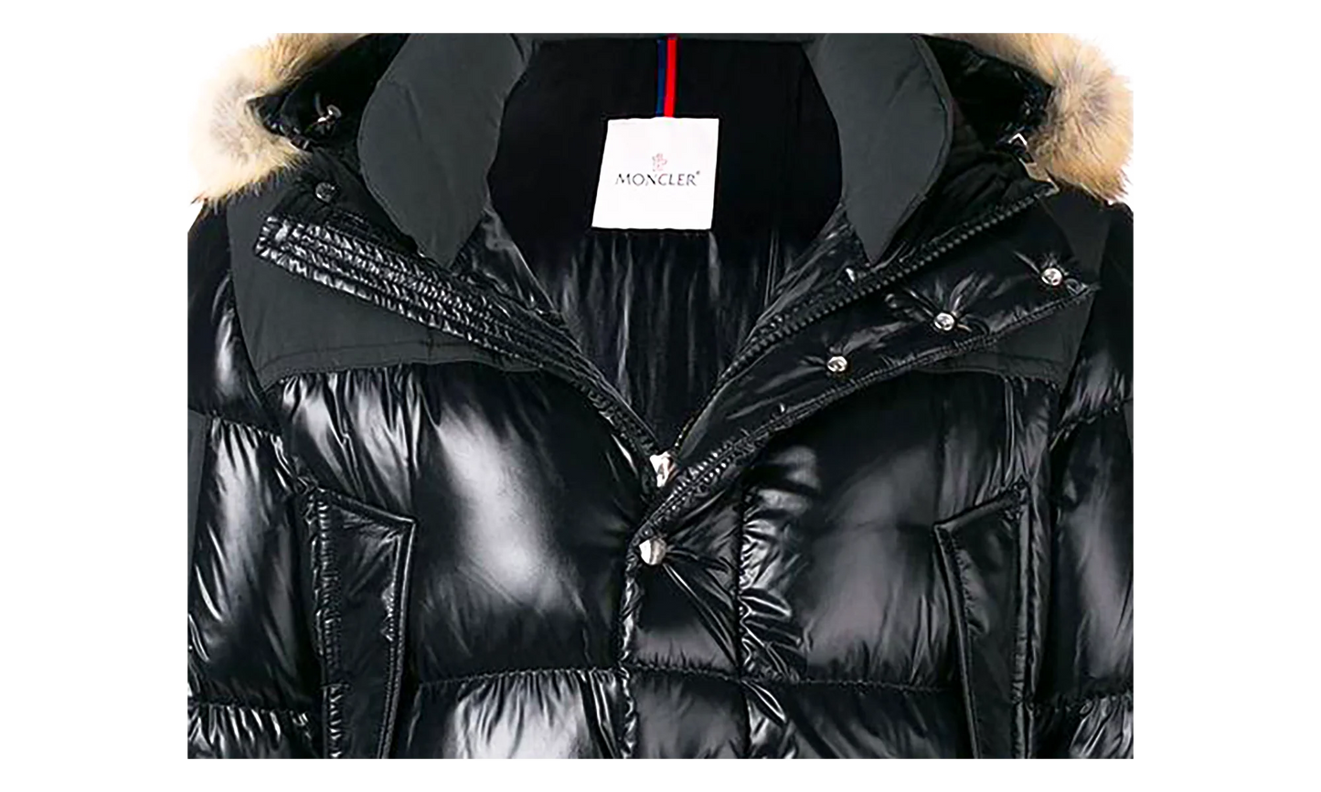 Puffer Jacket Frey Nylon Down Jacket "Black" MON06