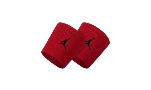 Jumpman Dri-fit Wristbands 2pack Red Unisex Style : Jkn01 "RED/BLACK" JKN01 605