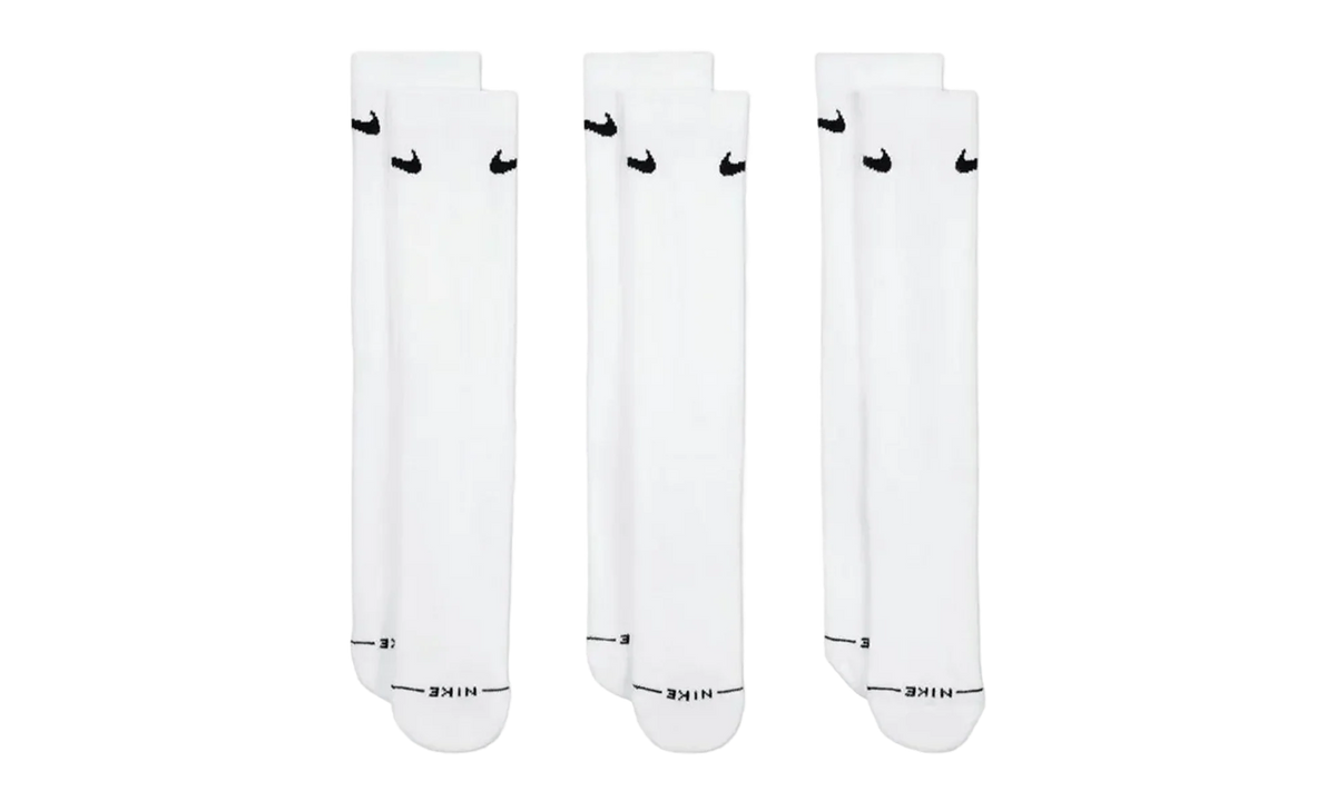 Everyday Elevated Crew Socks (3 Pairs) "White" HQ4335 901