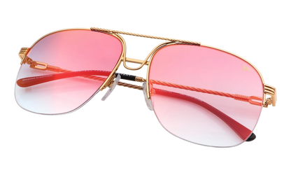 Collins Half Rim 24KT "Yellow Gold / Grape Pop" MPCL2 0001 54T4