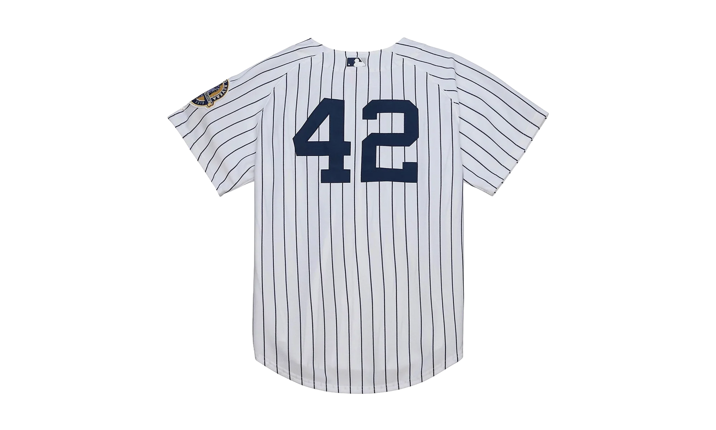 MLB Mariano Rivera Home Jersey "2013 New York Yankees – White / Navy" AJY15348 NYY13MRIWHNY