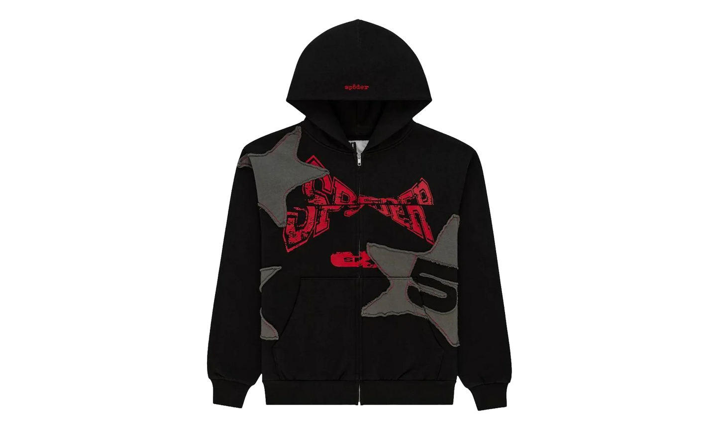 Big Star Full Zip Hoodie "Black" SP5der364