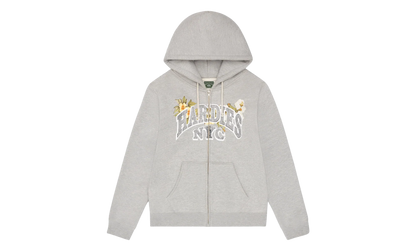 Hardies NYC Zip Up Hoodie "Grey" DT586