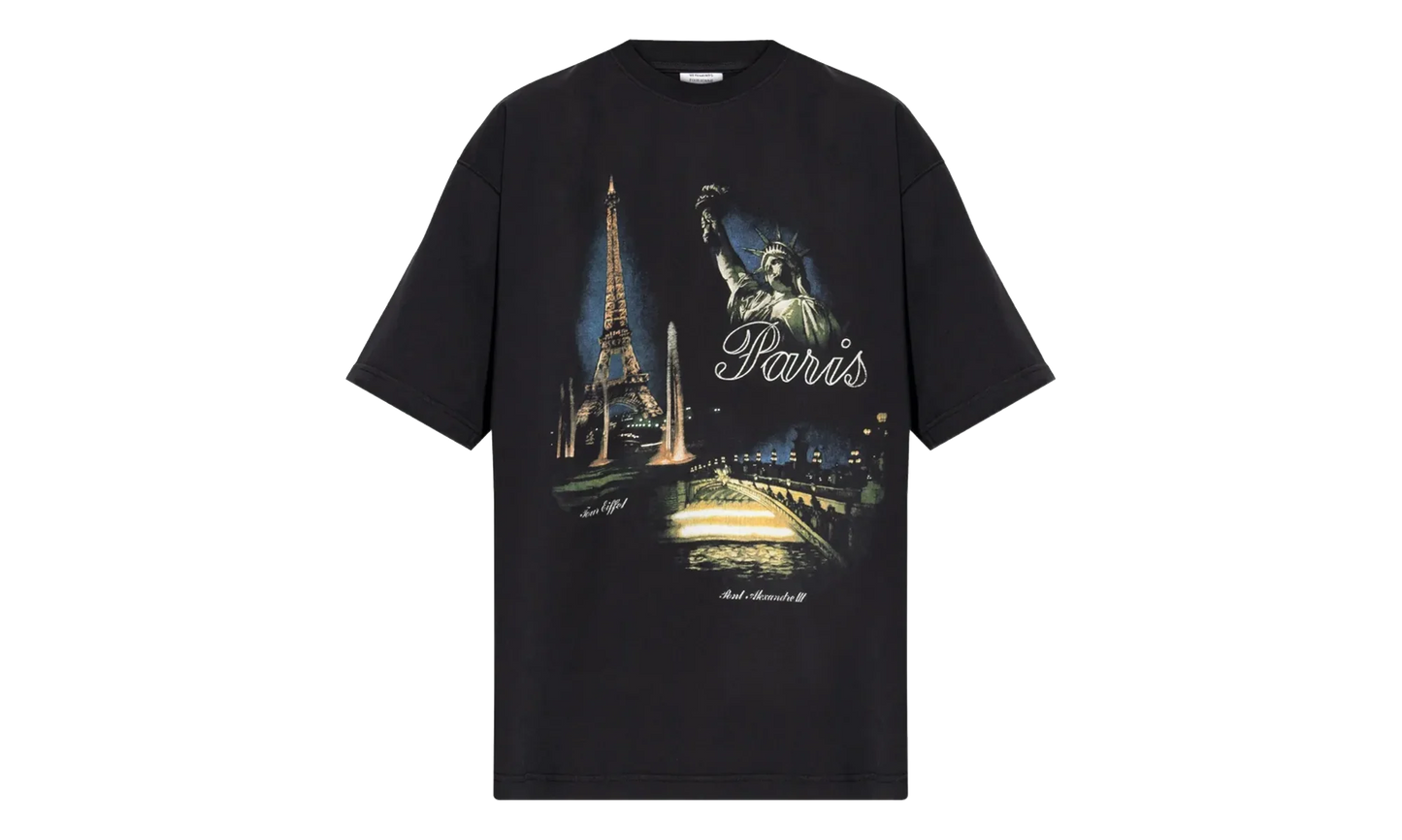 Paris Tourist T-Shirt "Black" ME76TR244B BLAC