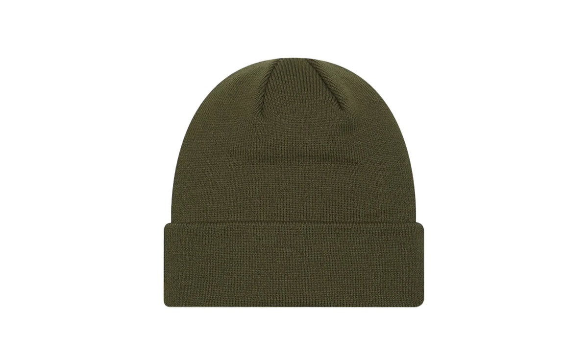 Basic Green Cuff Knit Beanie "Green" 60487128