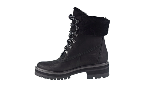 Courmayeur Valley 6 Inch Shearling Waterproof Boots WMNS "Black Nubuck" TB0A2947