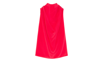 SILK SLEEVELESS SCARF TOP "Red" RW TO0011 5735 A23 594
