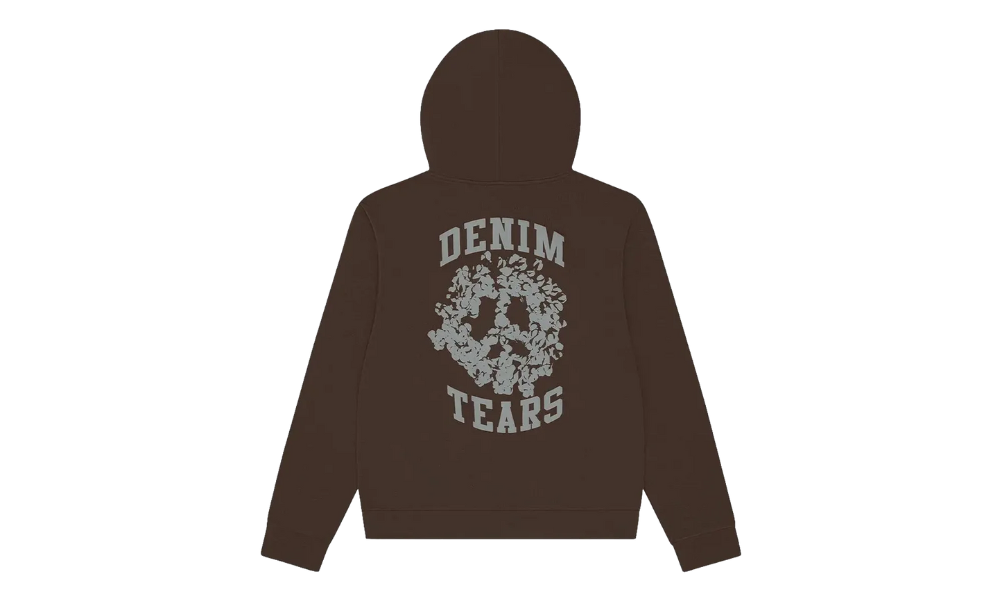 Denim University Zip Hoodie "Brown" DT462