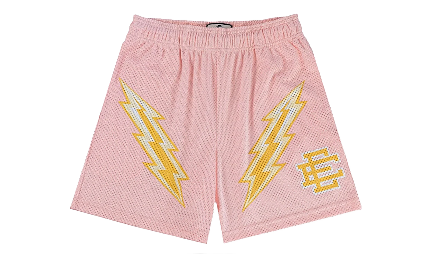 EE BASIC SHORT "SS24 - Bolt Rose Quartz/Yellow Bolt" EE688