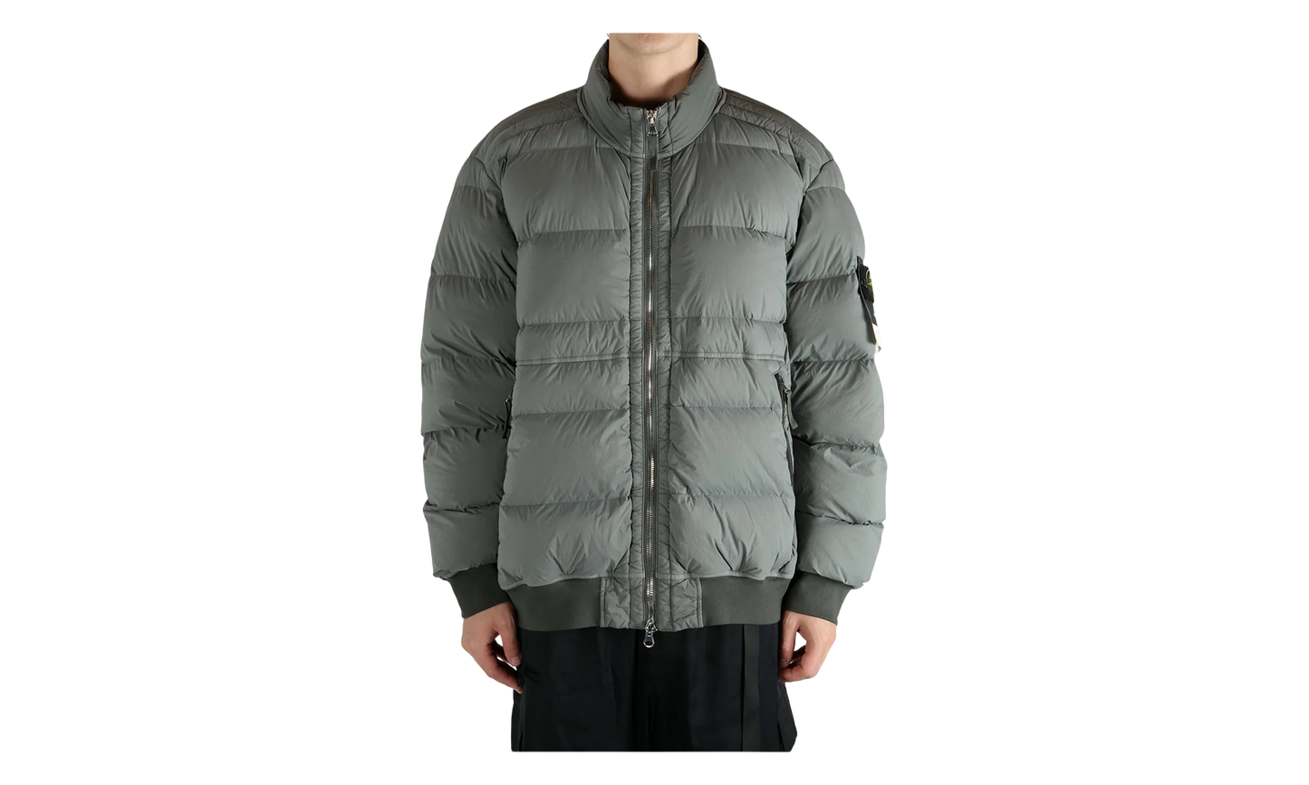 Urban Puffer Bomber Jacket "Cement" 4100039 S0028 V006B