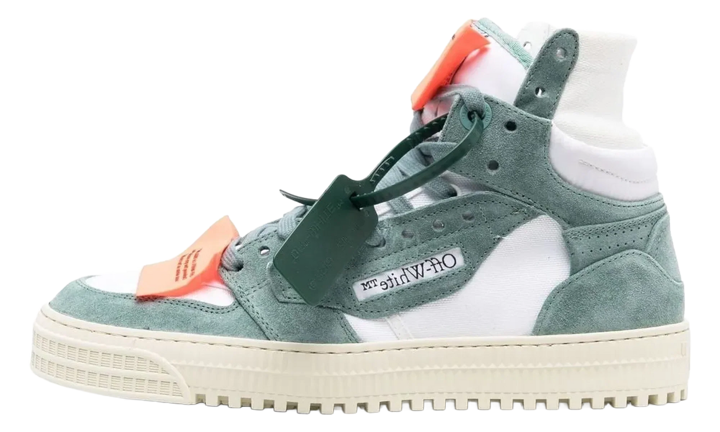 3.0 Off Court Suede Canvas "White Celadon" OMIA065S23LEA0030149