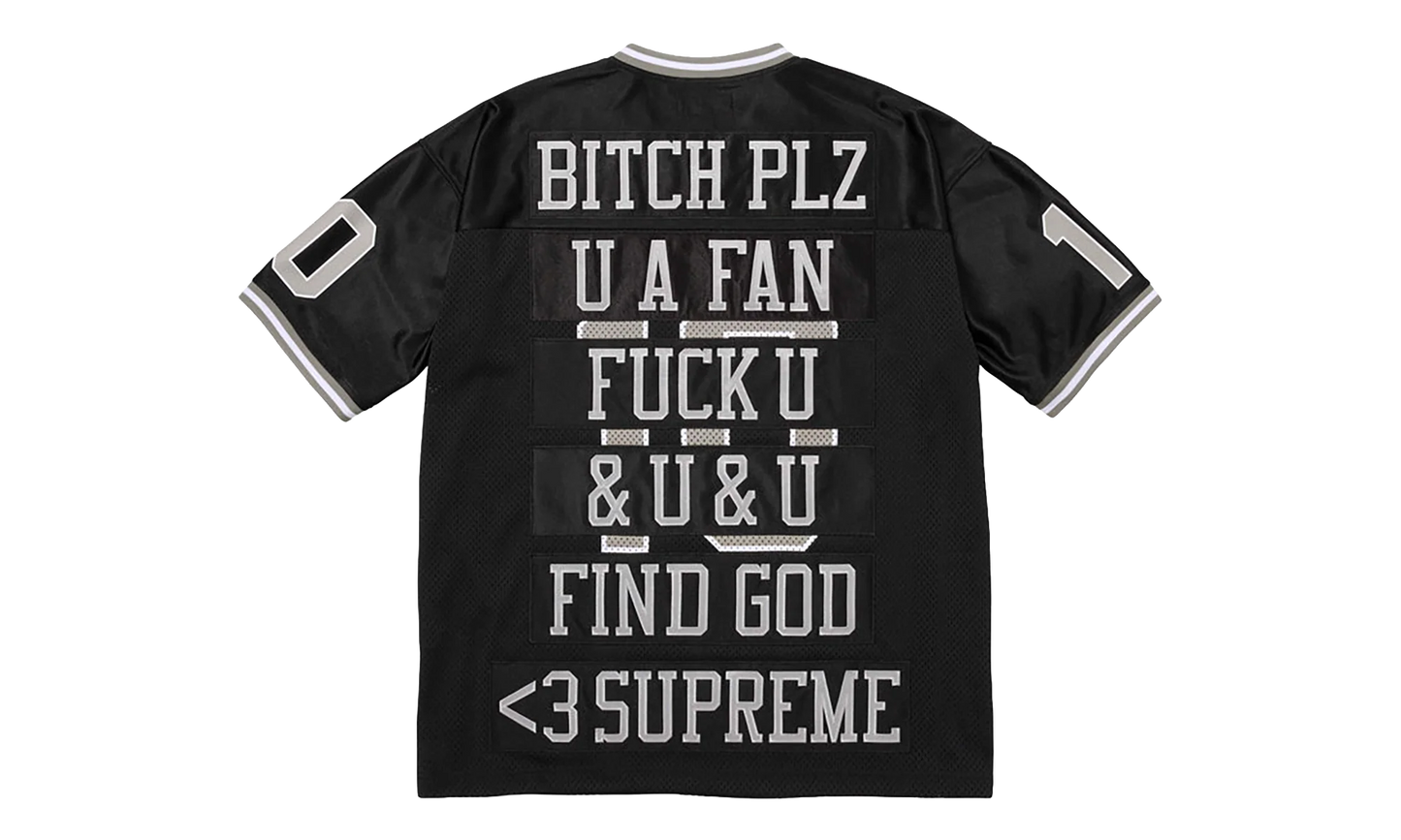 Find God Football Jersey "SS26 - Black" SU27065