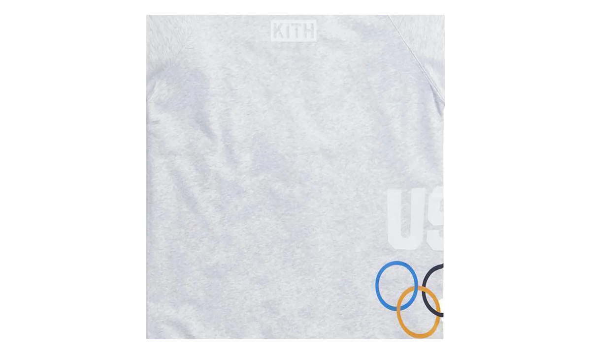 Team USA 5 Rings Howard Tee "Light Heather Grey" KITH73