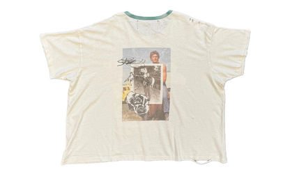 Back To Life Ringer Tee "White" 2U005Q1010VWT