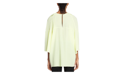SILK ROUND NECK BLOUSE "CITRON" RW TO0004 4868 P23 87