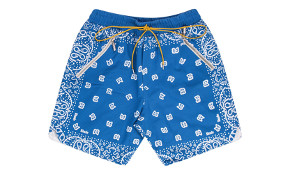 Rhude Bandana Shorts "Blue" RHSS23SH46009481 MARINEBLUE