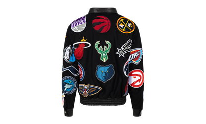 NBA Collage Wool Jacket "Black" NBA 101 BLK