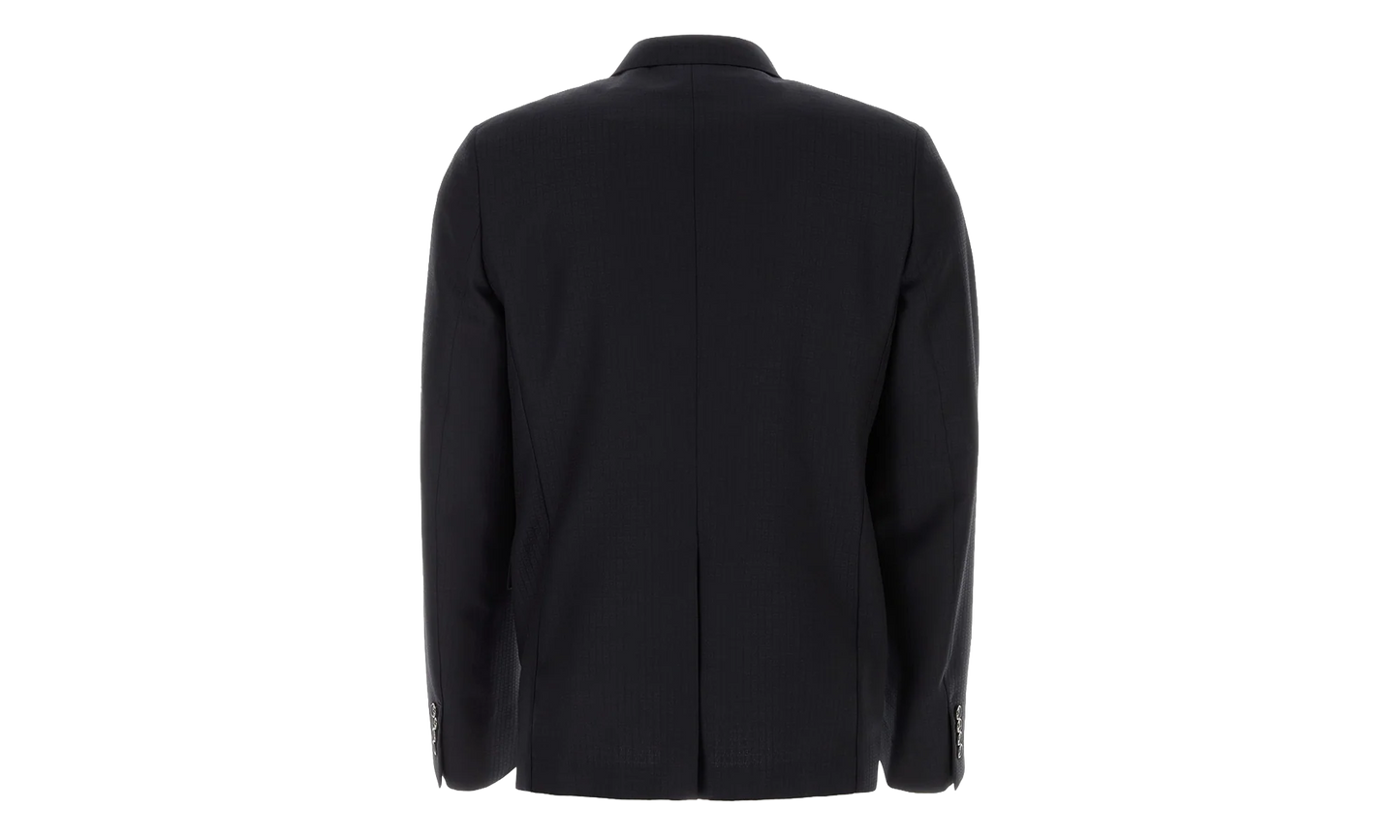 MOHAIR WOOL DOUBLE-BREASTED JACKET "Navy" RM JA0018 5721 A23 29