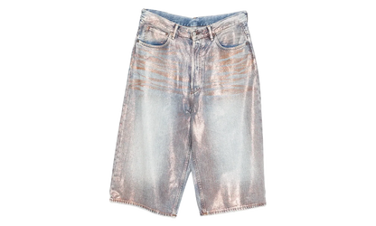 Glitter Denim Shorts "Blue" CE0075CP1