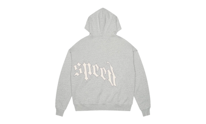 OG Logo Hoodie V2 "Grey / Silver Satin" KNKR1FEH