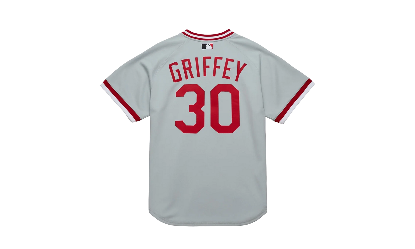 MLB Ken Griffey Jr. Alternate Jersey "2004 Cincinnati Reds - Grey" AJY17187 CRE04KGJGREY
