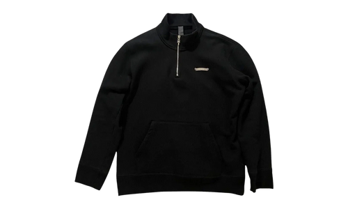 Embroidered Quarter Zip Sweatshirt "Black" CHRM0707