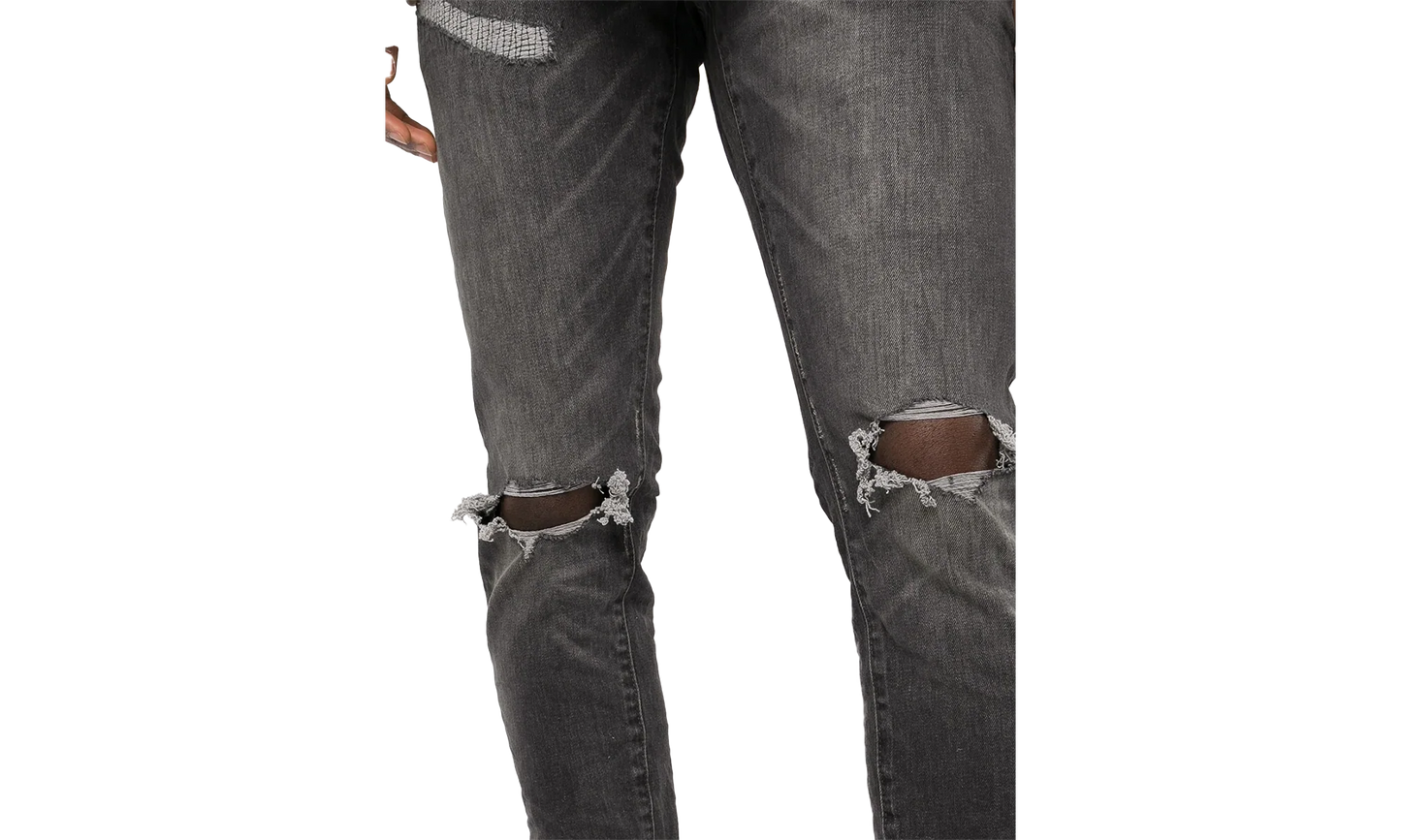 Frayed Blowouts Jeans P001 GRFB222