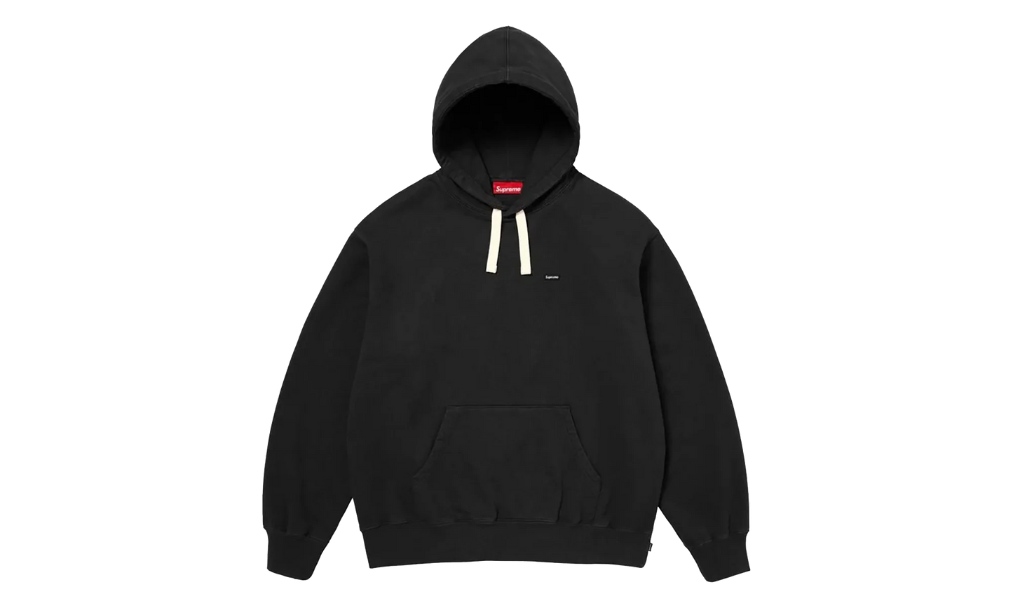 Small Box Drawcord Hoodie "SS26 - Black" SU27269