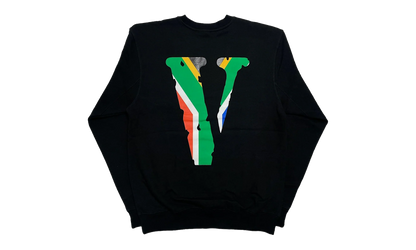South Africa Crewneck Sweatshirt "Black" VL0025