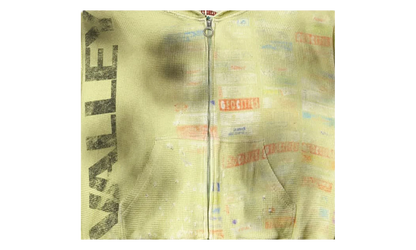 Glitch Zip Up Jacket "Hack Green" VAL56
