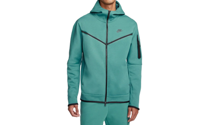 Sportswear Tech Fleece Full‑Zip Hoodie "Mineral Teal" CU4489 381