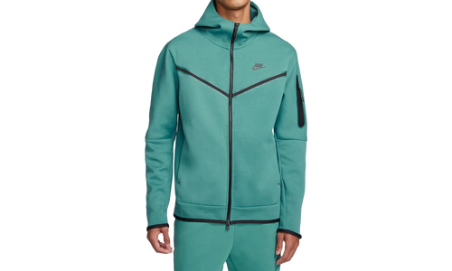 Sportswear Tech Fleece Full‑Zip Hoodie "Mineral Teal" CU4489 381
