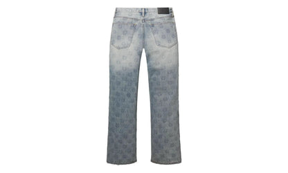 Embossed Denim Pants "Blue" 10031707