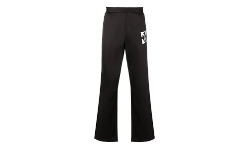 Single Arrow Slim Trackpant "Black / White" OMCJ018C99FAB0021001