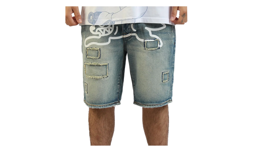 Returner Denim Shorts "Chocolate Chip" 461 2102 CHOC