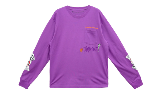 Matty Boy "I want more not less" Longsleeve "Purple" CHRM0817