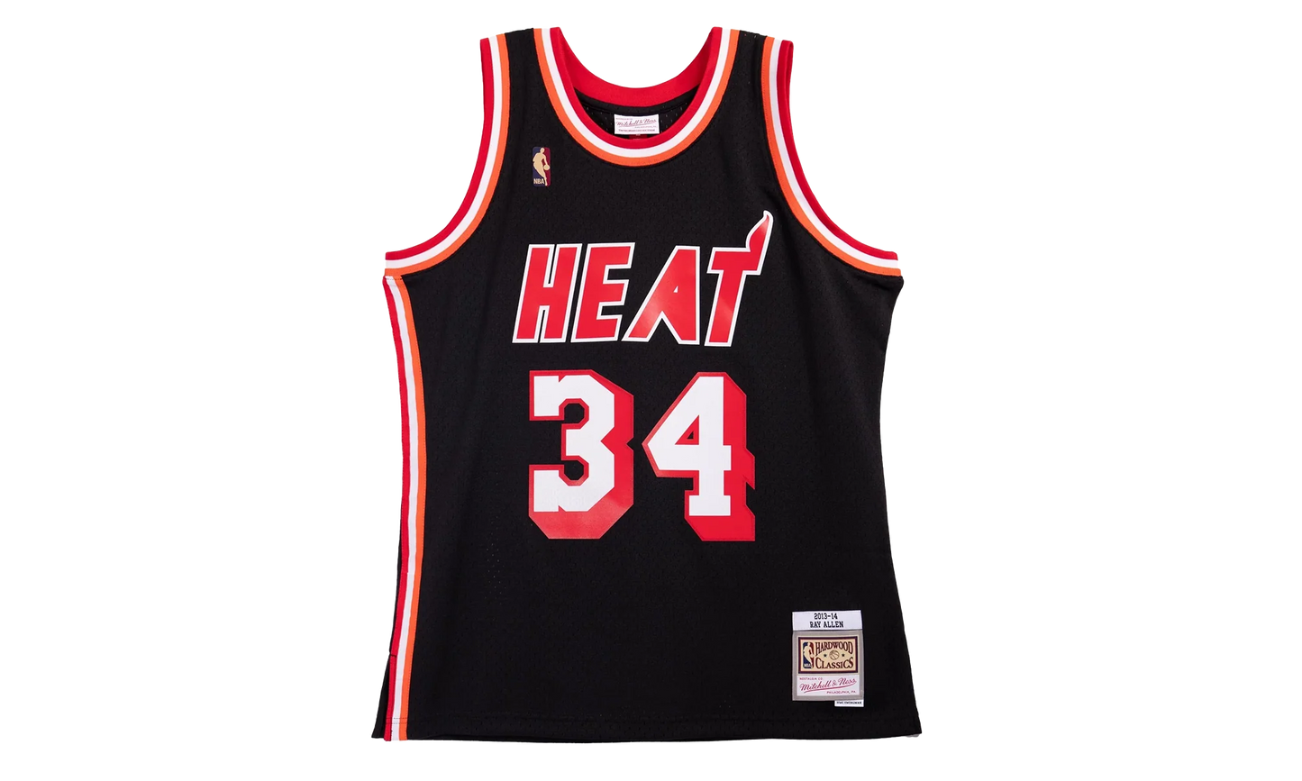 NBA Ray Allen Dark Jersey "2013 Miami Heat - Black" JY8634 MHEBLCK